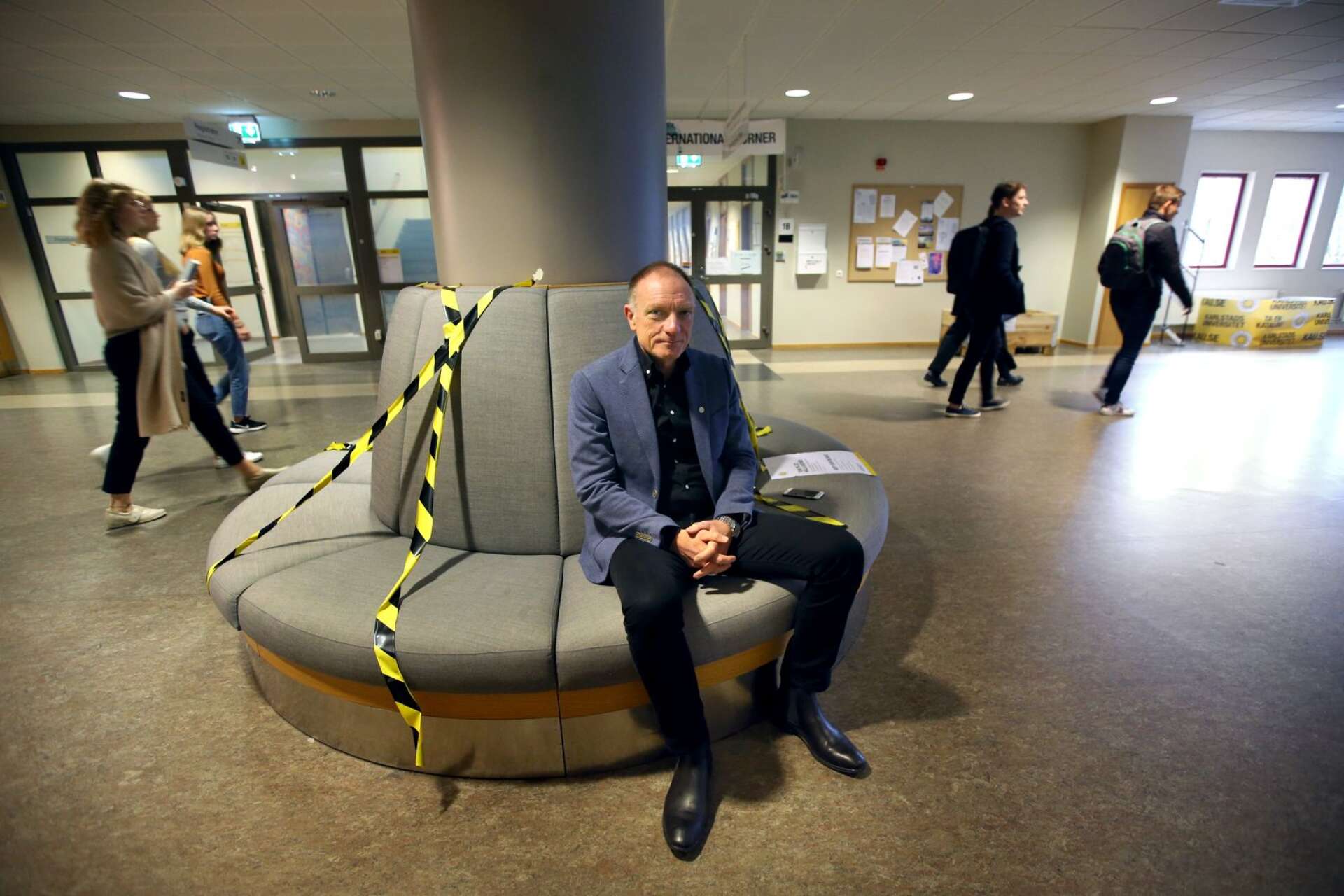 Jan Gambring är säkerhetschef vid Karlstads univeristet. 