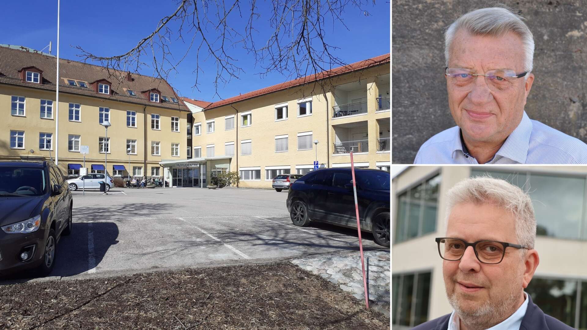 Stig Bertilsson (M) och Per Eriksson (S) vänder sig i en gemensam skrivelse till regionledningen för att försöka få till en ny upphandling av specialistsjukvården vid småsjukhus som Dalslands sjukhus i Bäckefors.