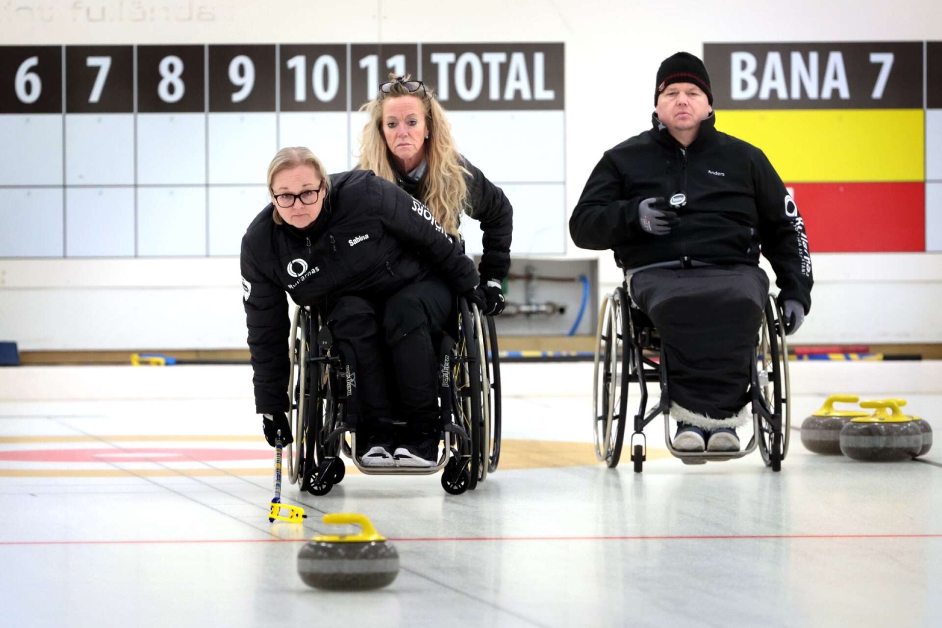 Rullarna lag 2 med bland andra Paralympicsmeriterade Sabina Johansson vann rullstolsklassen.