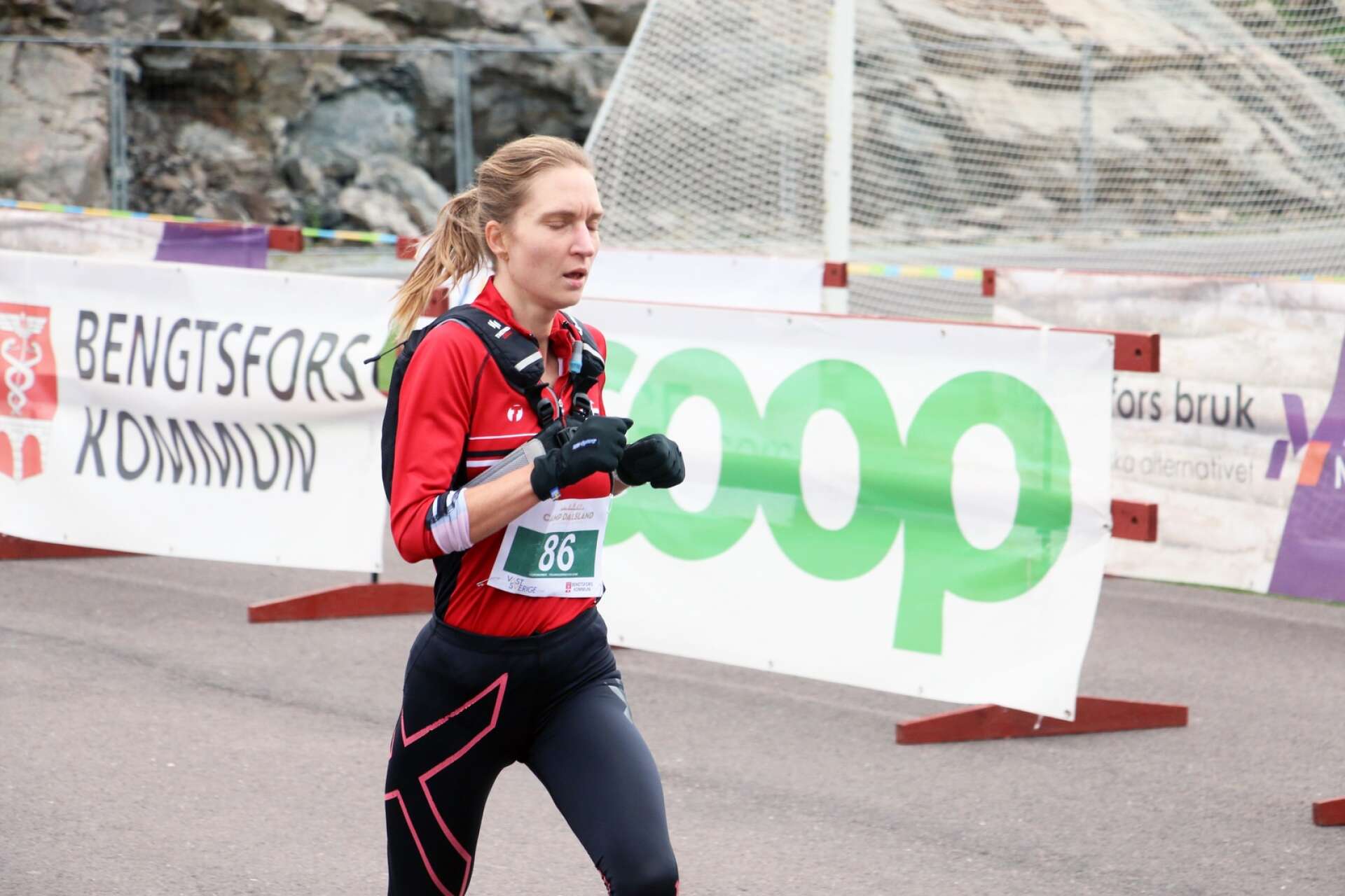 Lucyna Wiktor, Partille, segrare i damernas 22 kilometer. 