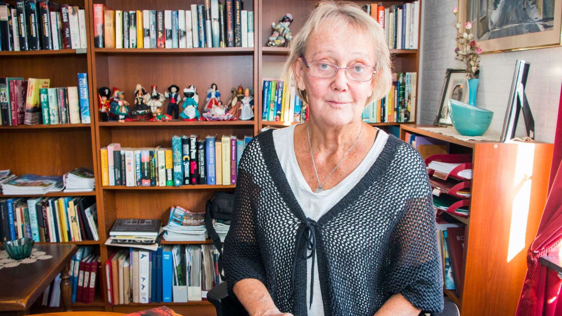 Karin (Kaj) Branzell är numera pensionär och kan ägna sin tid åt att skriva böcker.
