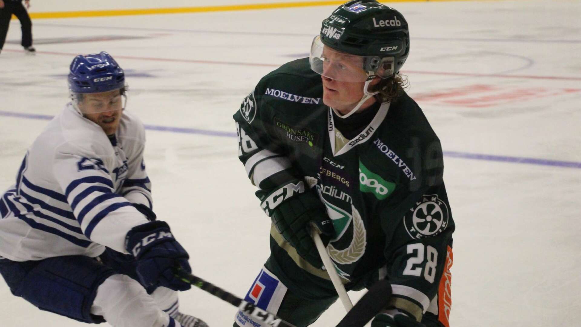 Linus Arnesson gjorde sitt första mål i FBK-tröjan mot Leksand. 