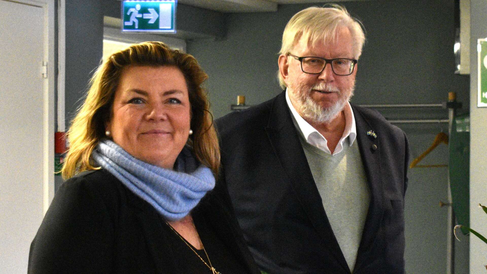 Anna Andréasson och Dan-Åke Widenberg på Västra Bergslagens Industriförening (VBIF).