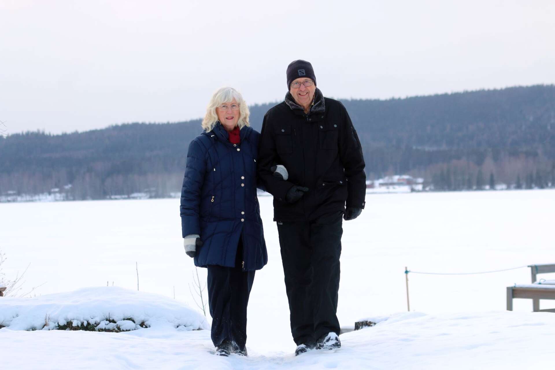 Lars Nilsson och Hanne Nilsson har varit tillsammans i många år. För två år sedan firade paret sitt guldbröllop. 