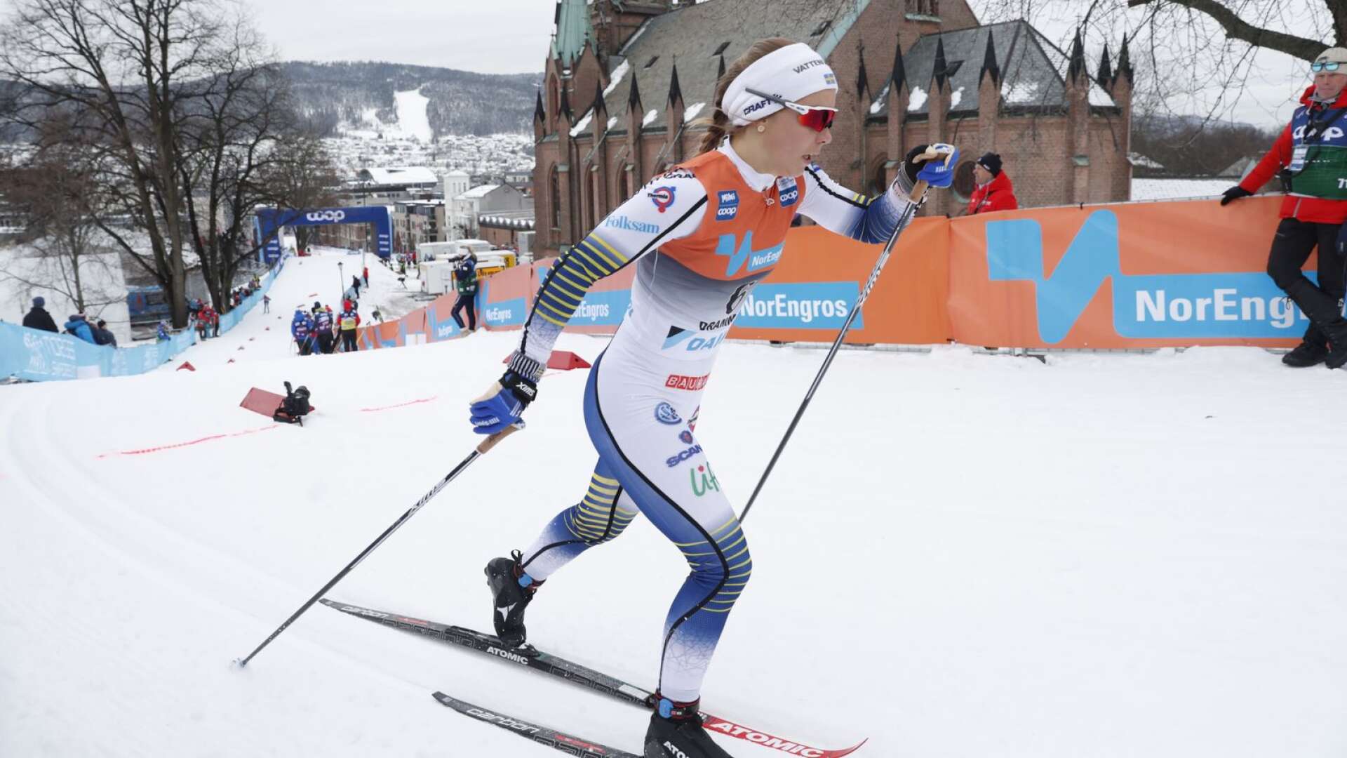 Johanna Hagström har den bästa FIS-poängen av de anmälda åkarna.