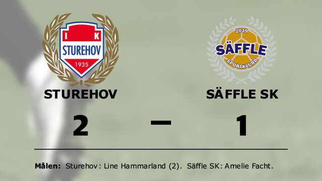 Sturehov vann mot Säffle SK