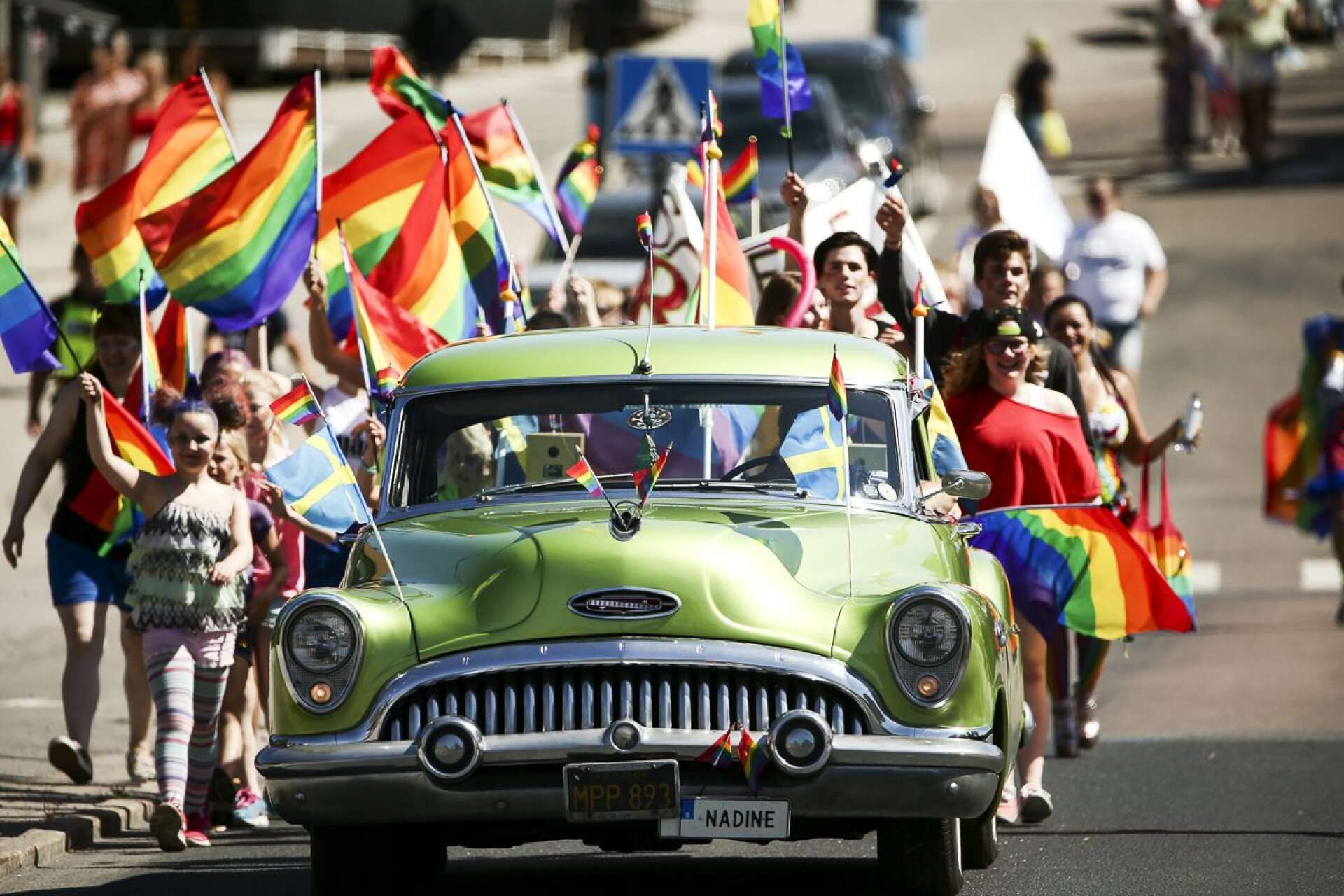 På lördag är det dags för Säffle Pride 2022 att göra entré efter två års uppehåll. Arkivbild.