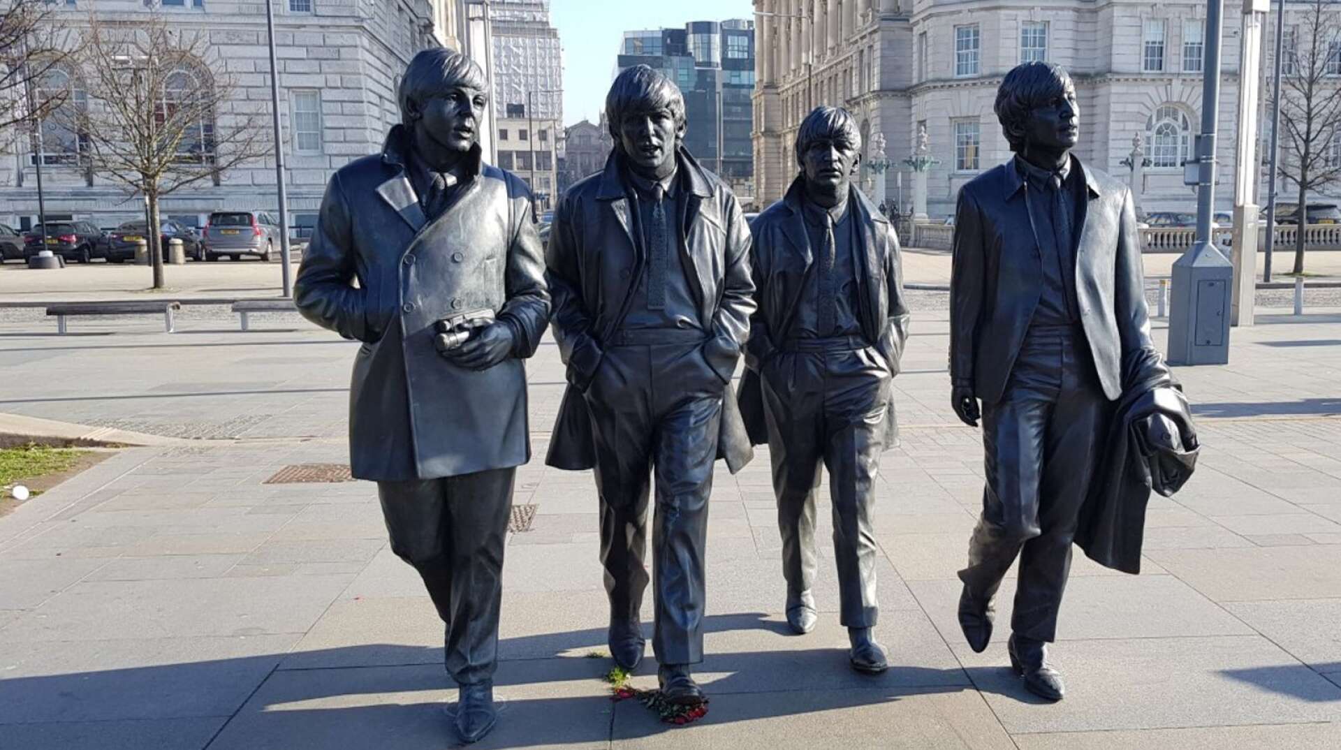 Beatlesstayn vid floden Mersey avtäcktes 2015.