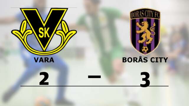 Vara SK förlorade mot Borås City FC