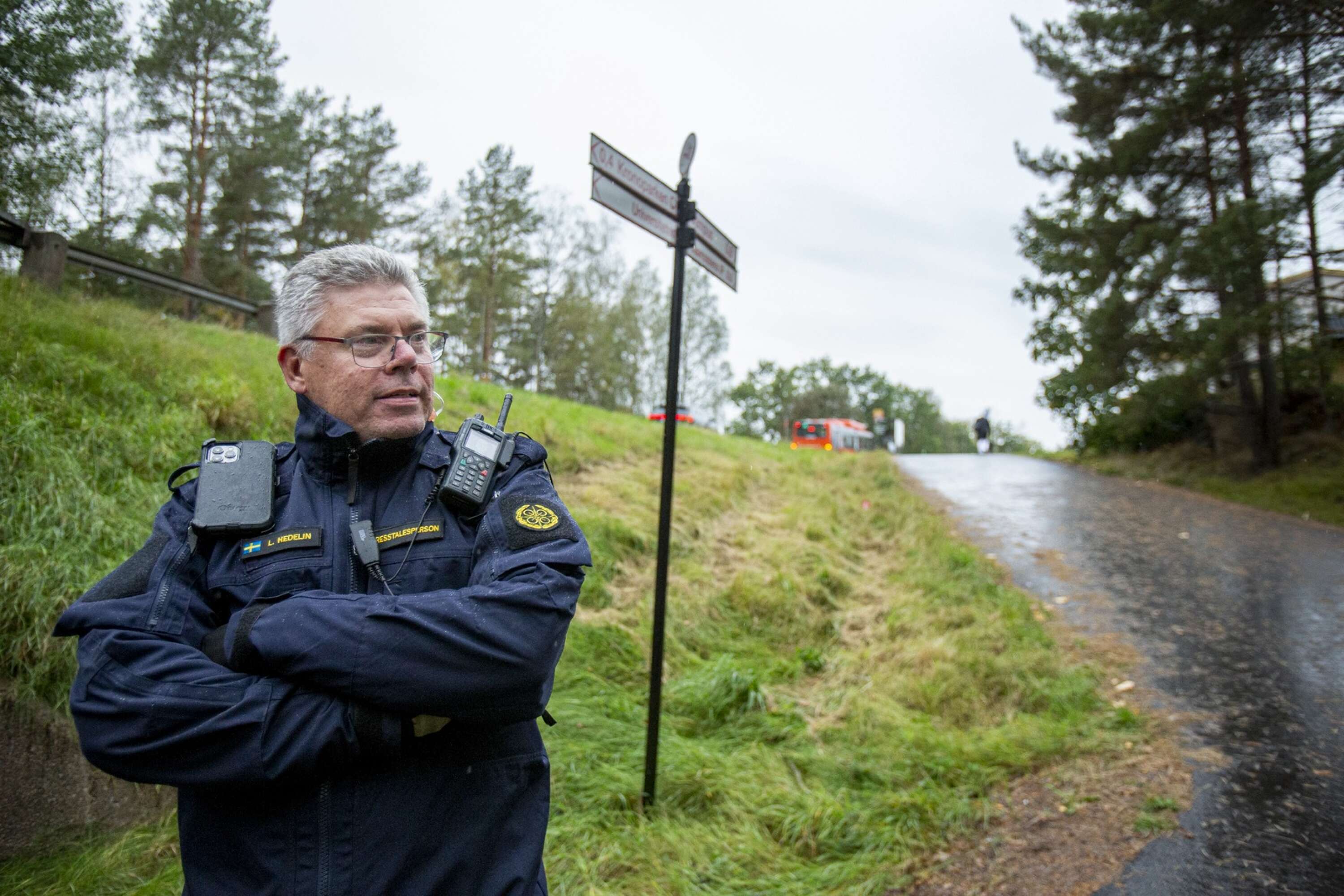 Lars Hedelin, presstalesperson i polisregion Bergslagen. Arkivbild.