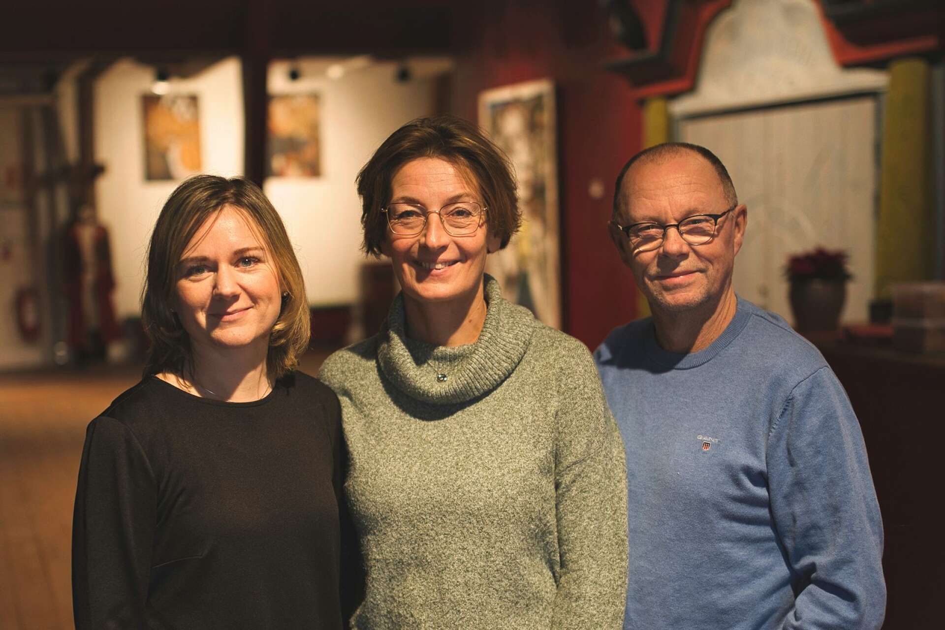 Linnea Benneberg, Susanne Nyman och Leif Stinnerbom satsar på en gemensam kurs i berättande, med kursstart i Sunne i höst.