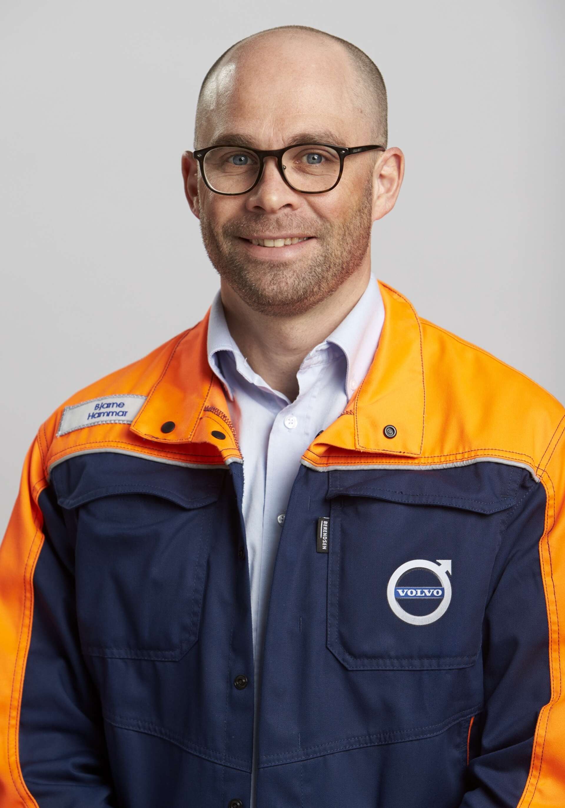 Bjarne Hammar är ny platschef på Volvo.