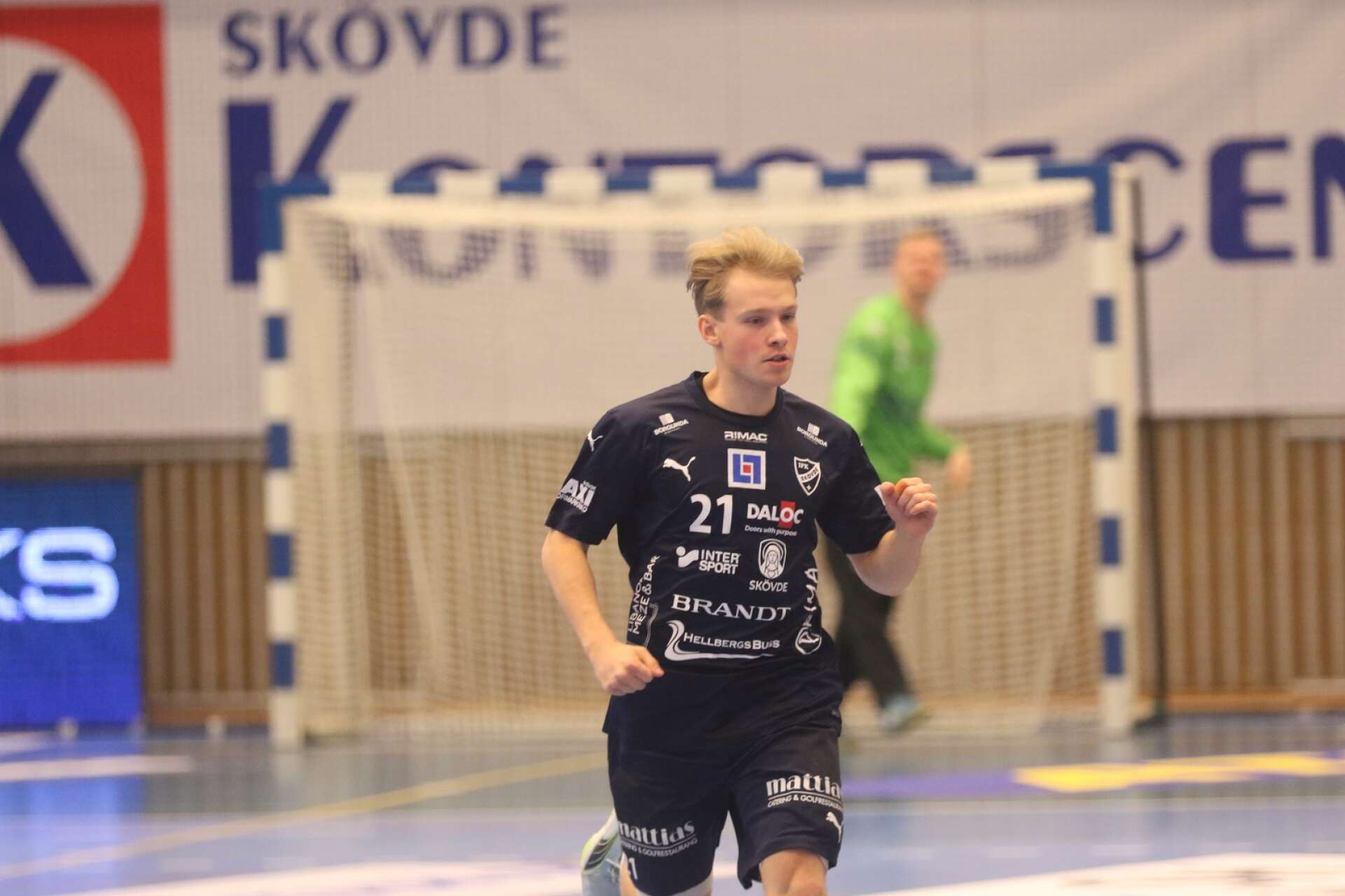 Isak Borg är en av två spelare från IFK Skövde som blivit uttagna i U20-landslaget. 