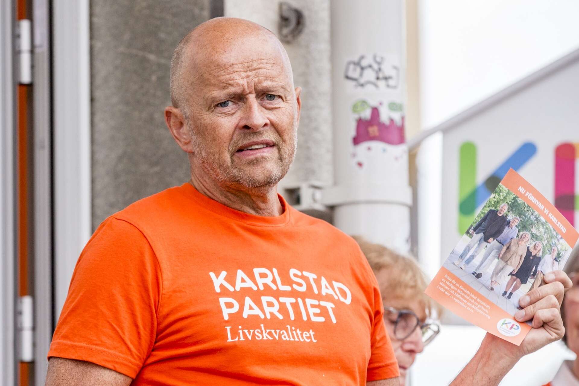 Peter Sörensen, talesperson för Karlstadpartiet Livskvalitet, tycker att Karlstad behöver bli bättre på att värna sina premiumlägen.