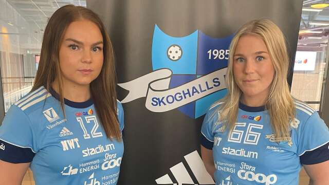 Nora Pettersson och Wilma Ahl blir kvar i Skoghalls IBK.