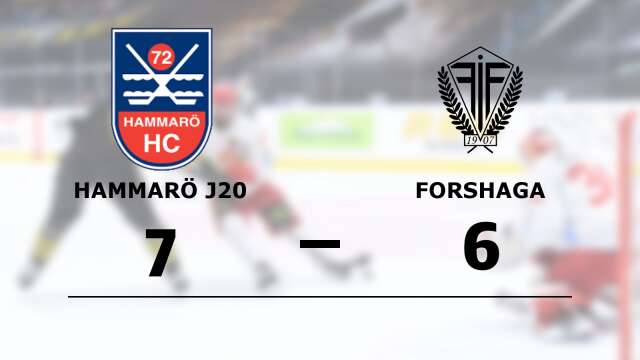 Hammarö HC vann mot Forshaga IF Ishockey