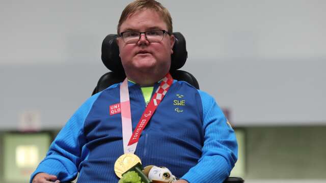 Philip Jönsson tog guld på Paralympics i Tokyo 2021.