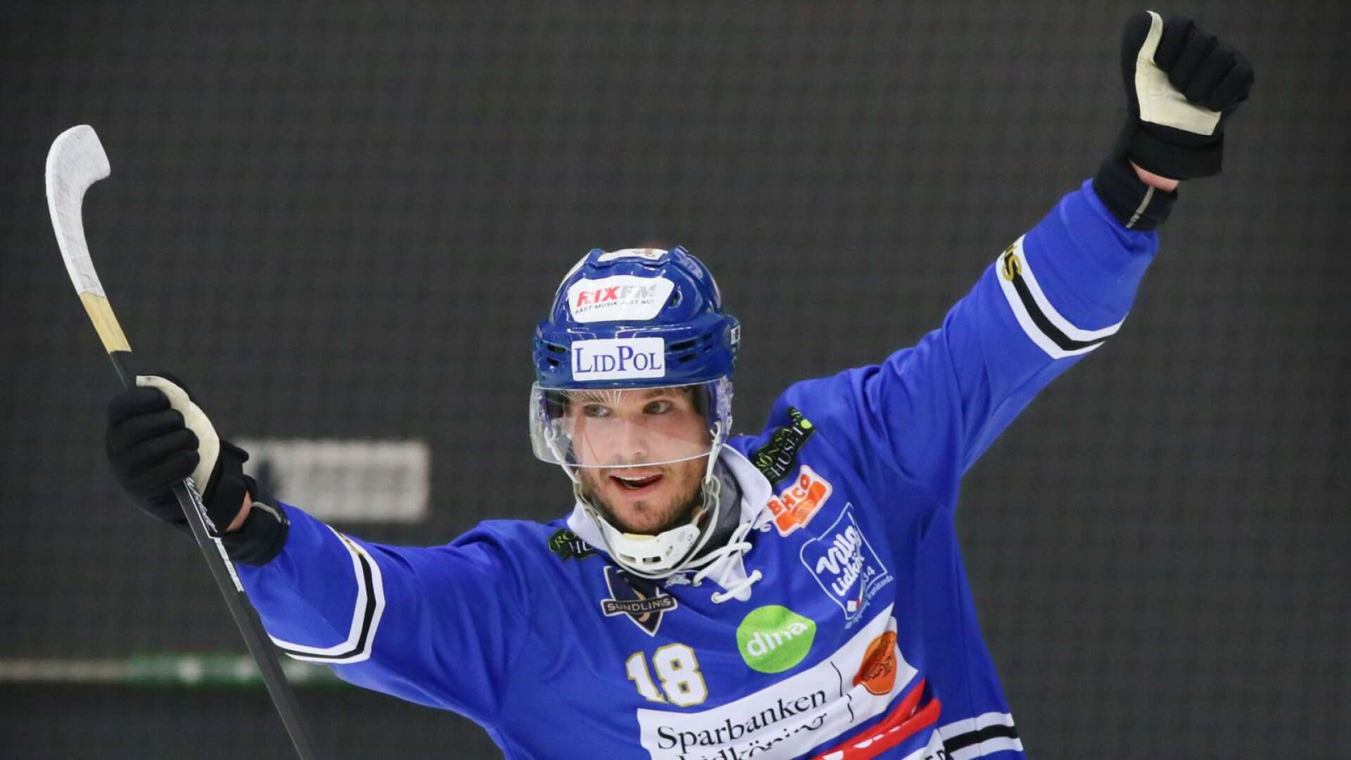 Villas Joakim Andersson toppar elitseriens poängliga med sina 23 poäng (17 mål och sex assist).