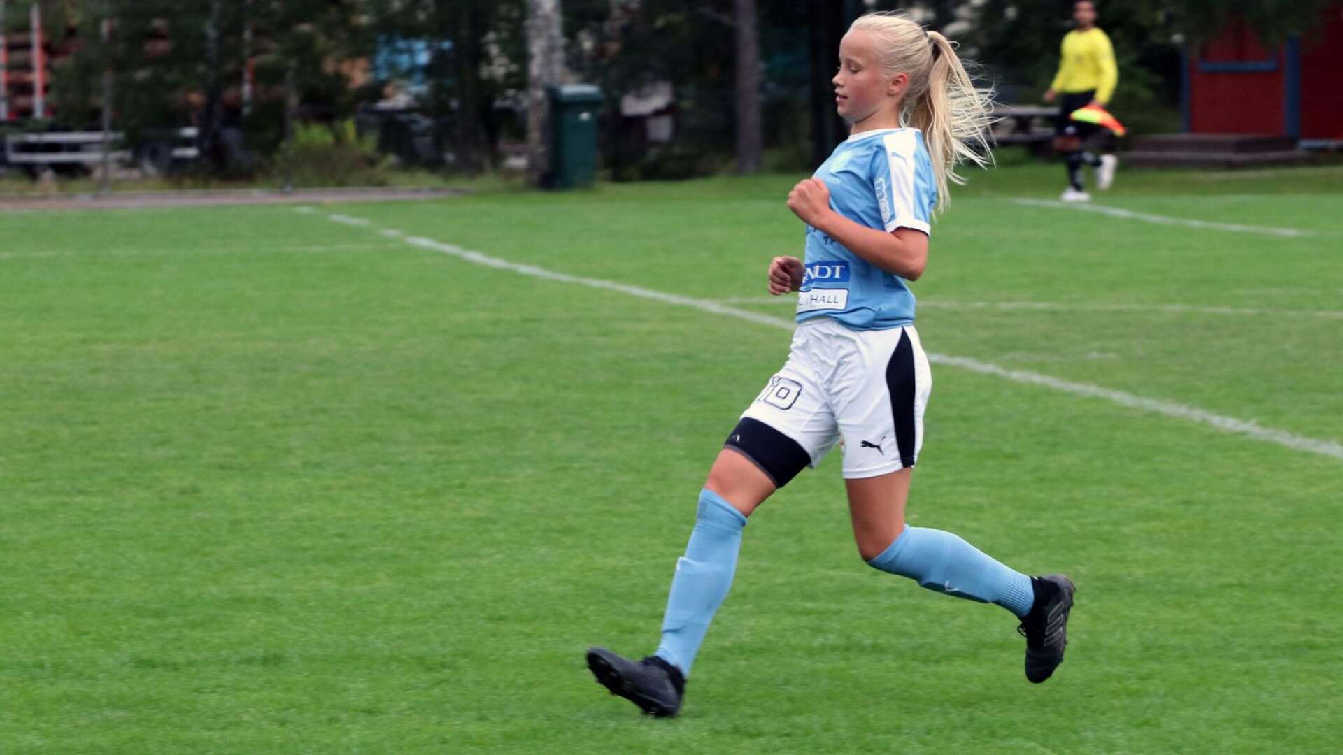Ida Kjellman var en av målskyttarna i 4–0-segern mot Hertzögas U-lag.