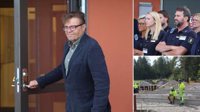 Regionchef Per Björkgren invigde på onsdagen det andra fullt klara typhuset på Rödjan