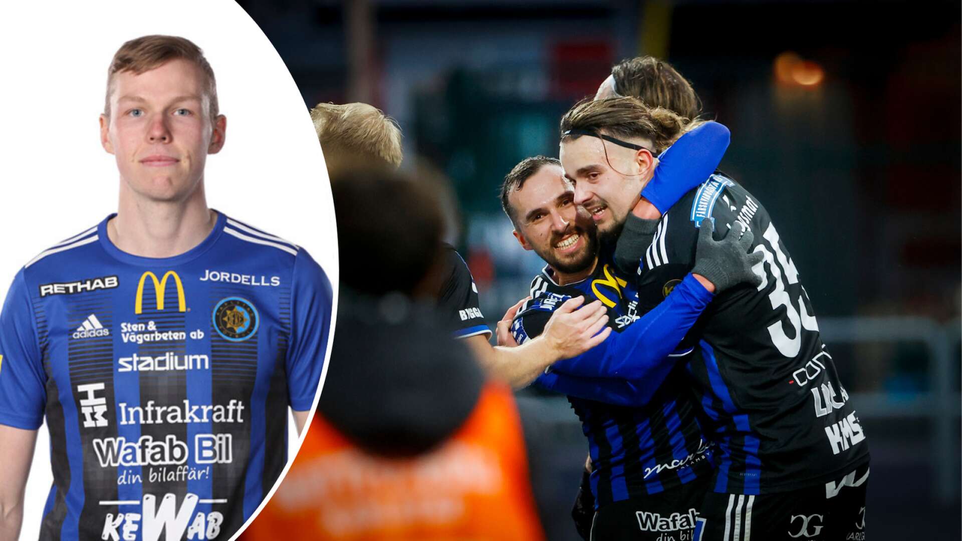 Eric Forsberg återvänder till Karlstad Fotboll efter en säsong i Motala.