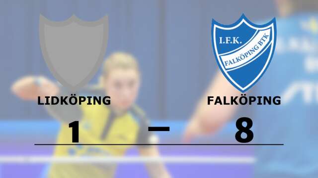 IFK Lidköping förlorade mot IFK Falköping