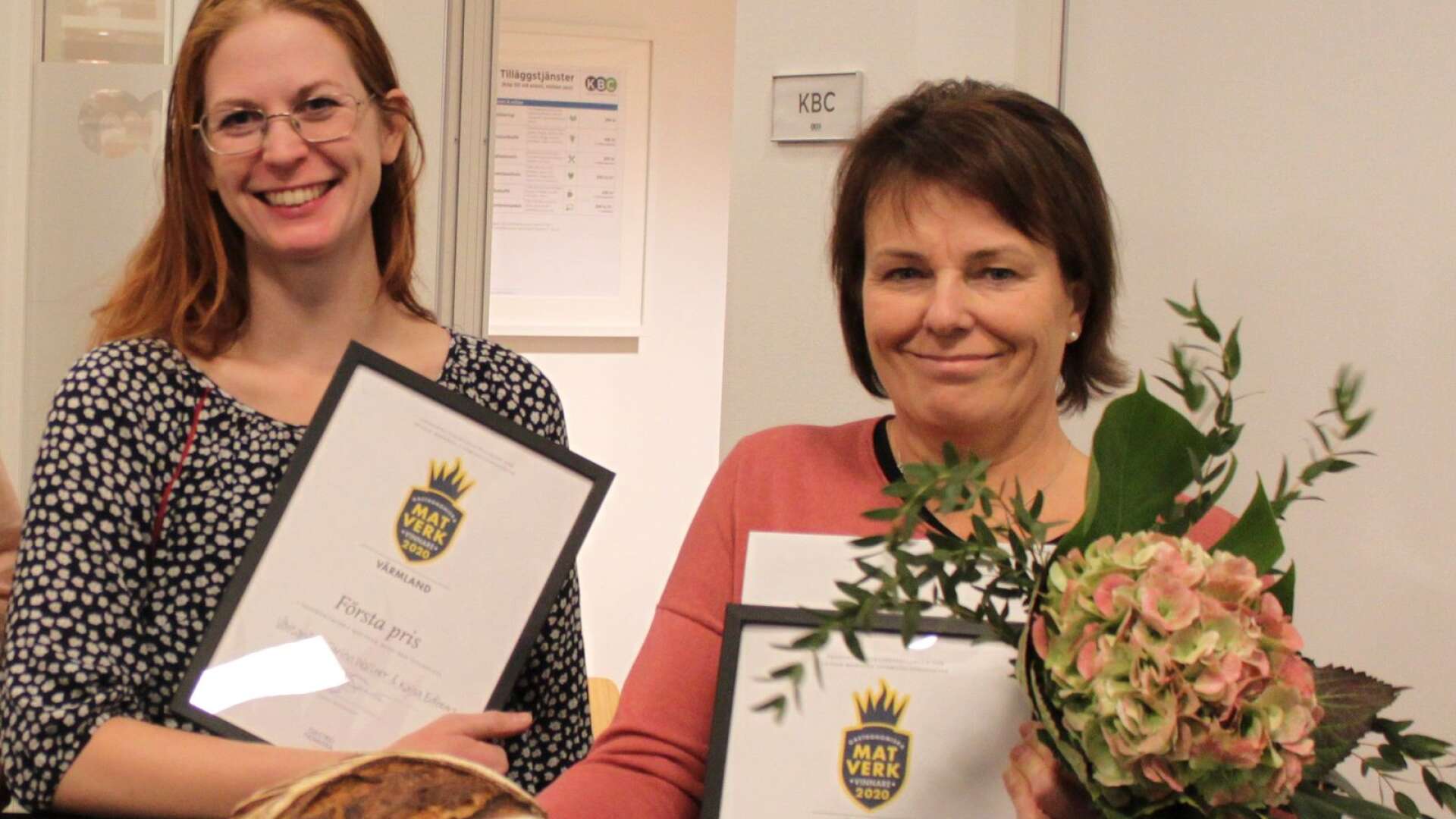 Kajsa Edbom och Carina Wallner stod som vinnare med &quot;Västanås&quot;.
