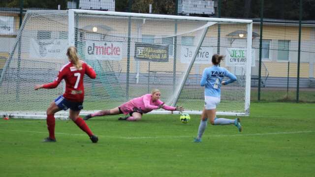 Alice Olsson höll nollan när Viken i lördags tog en poäng mot tabelltvåan FC Trollhättan.