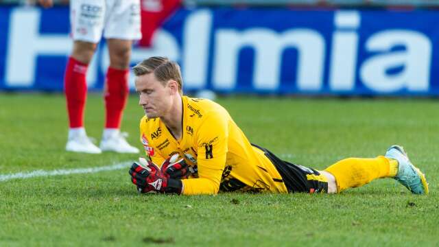 Sondre Rossbach deppar efter 0–2-målet under förlusten mot Norrköping.