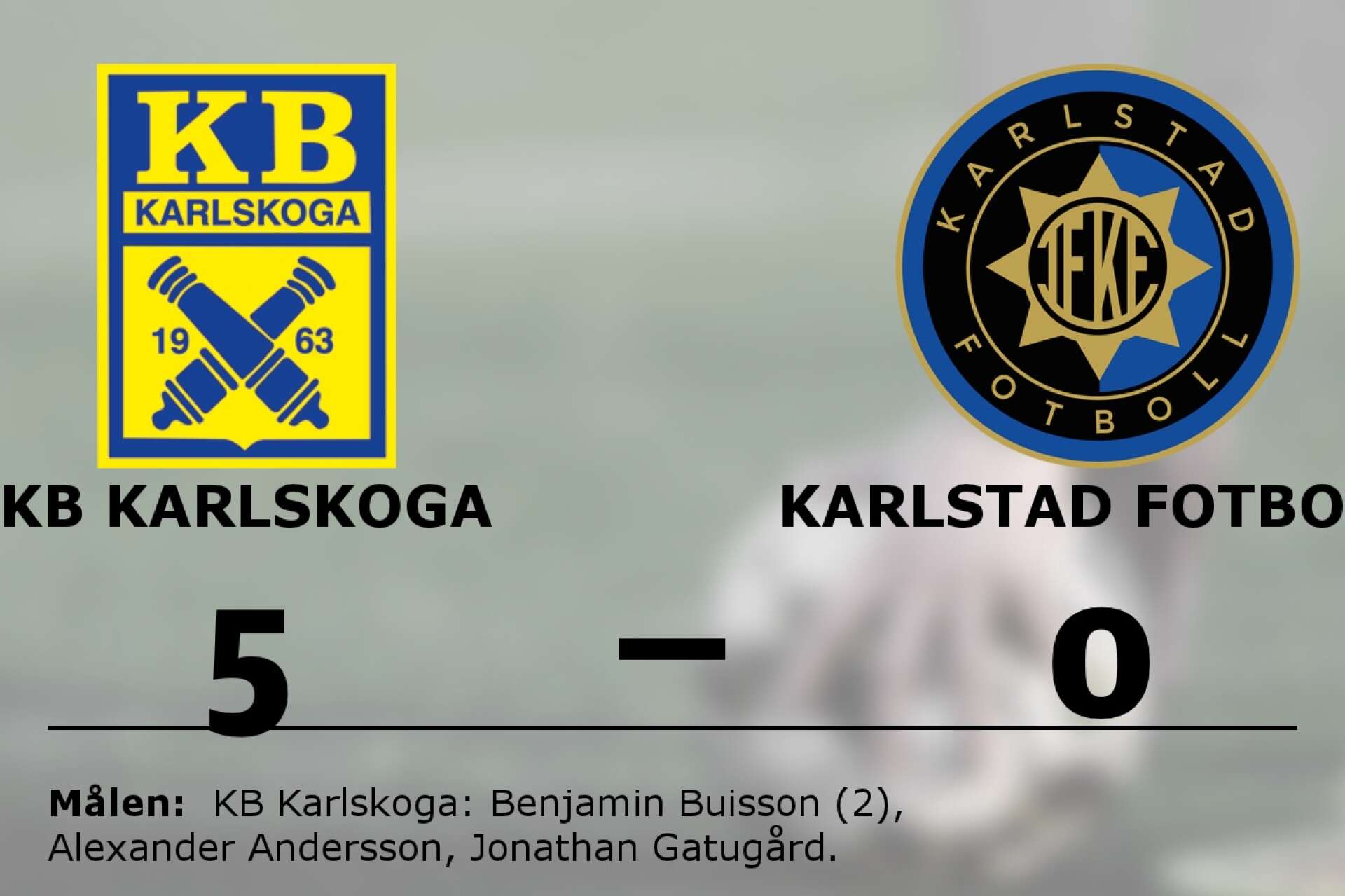 KB Karlskoga vann mot IF Karlstad Fotbollsutveckling