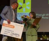 Lilian Perme, från Mellerud, fick det det stora litteraturpriset.