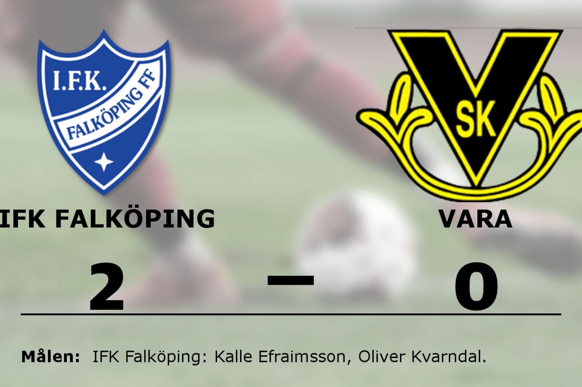 IFK Falköping vann mot Vara SK