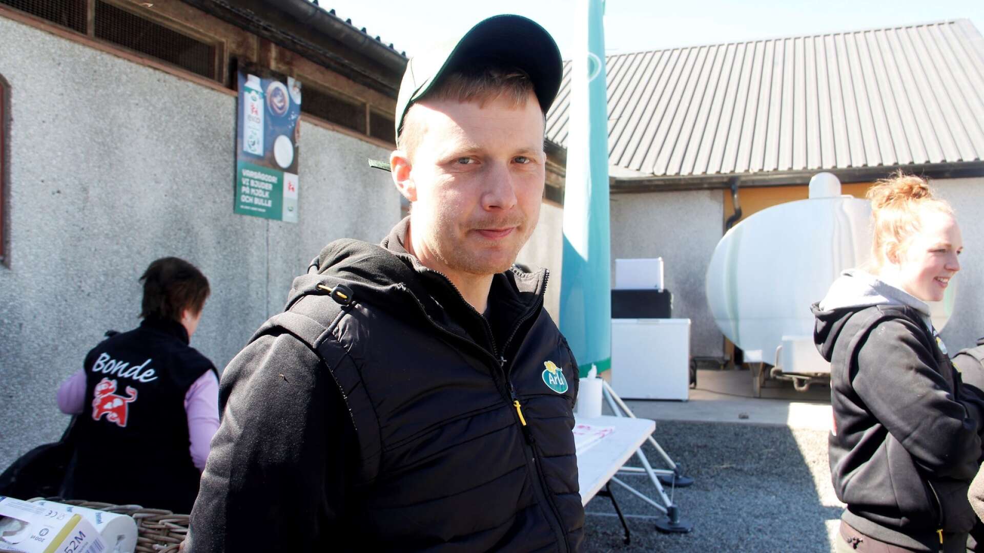 Gustav Bäckström, Björkils gård, är ny ledamot i LRF:s regionstyrelse. 