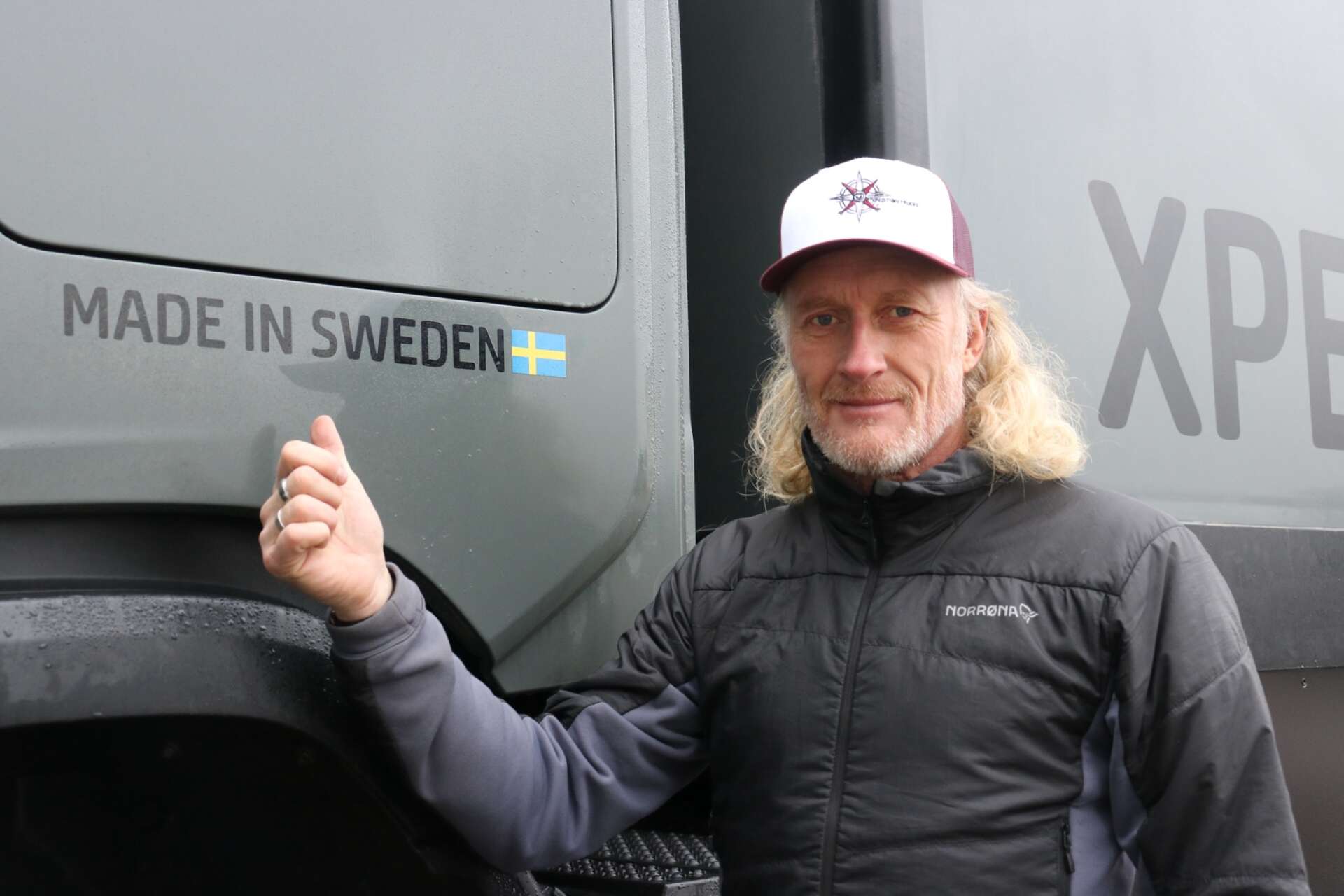 Danne Forslund, 57, från Stockholm äger Expedition trucks. 