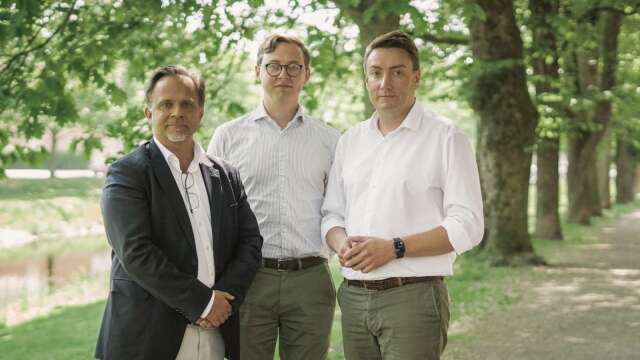  Niklas Wikström (L), Alexander Torin (M) och Erik Nilsson (KD).