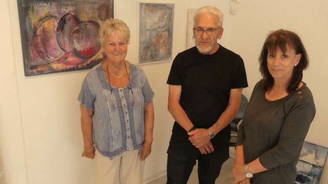 Utställningen i Galleri 2 med Lilian Melitshenko, Sune Johansson och Birgitta Brunzell har vernissage på lördag.