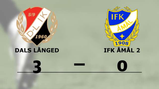 Dals Långeds IK vann mot IFK Åmål
