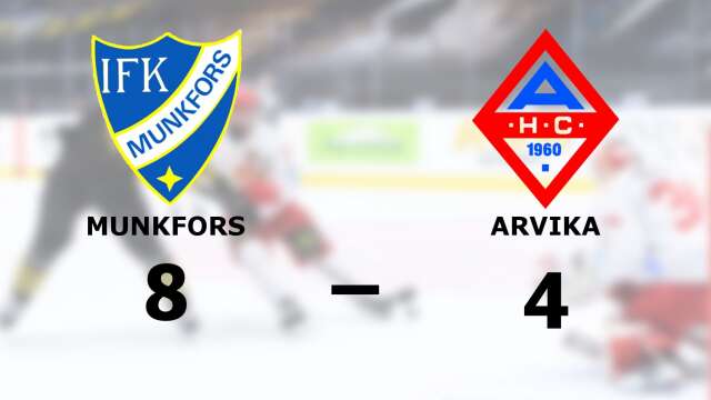 IFK Munkfors vann mot Arvika HC