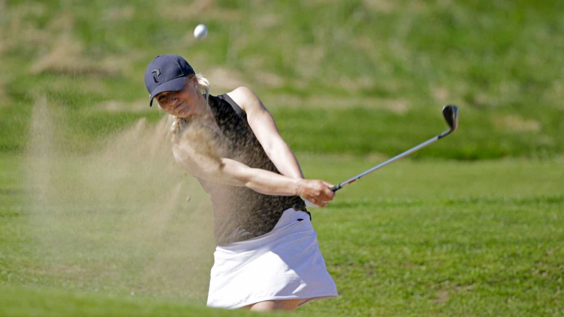 Europatourspelaren Filippa Möörk gästade Kingselviken under Arvikas golfvecka.