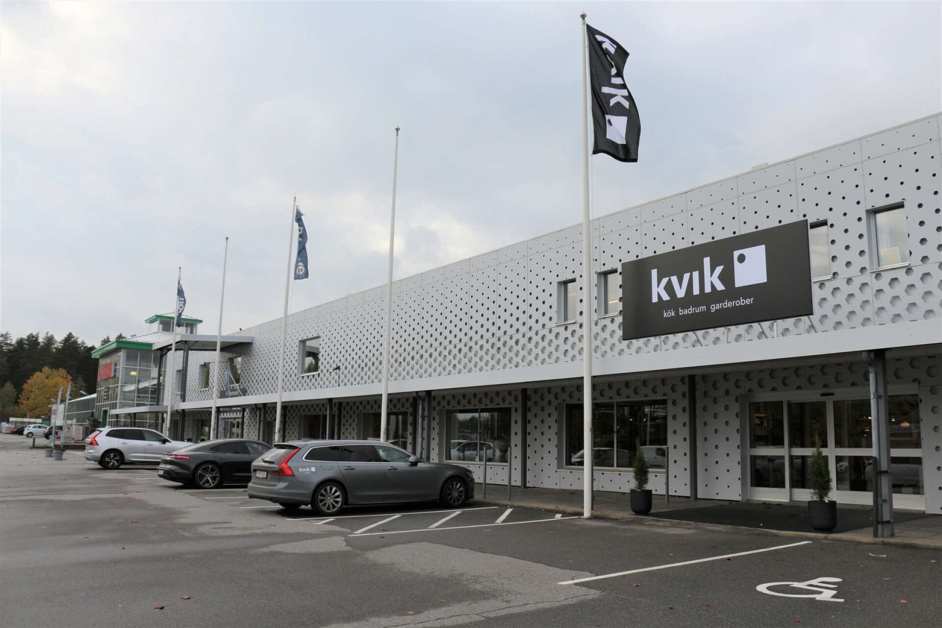 Den nya Kvik-butiken ligger i anslutning till EM-möbler på Gräsdalen.