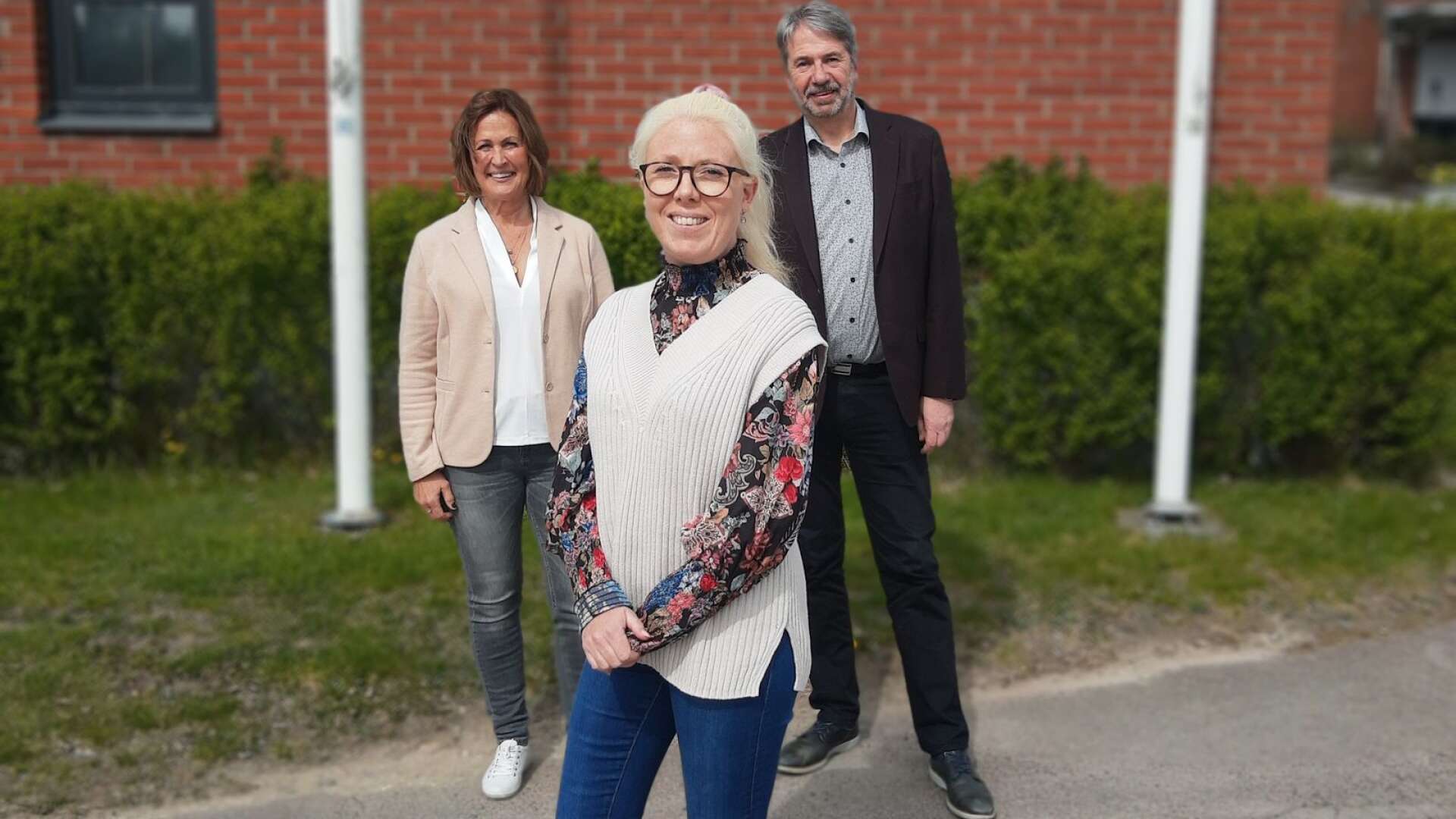 Coop Värmlands vd Anneli Borg Lundgren, Klas Olsson och Anna Ociansson.