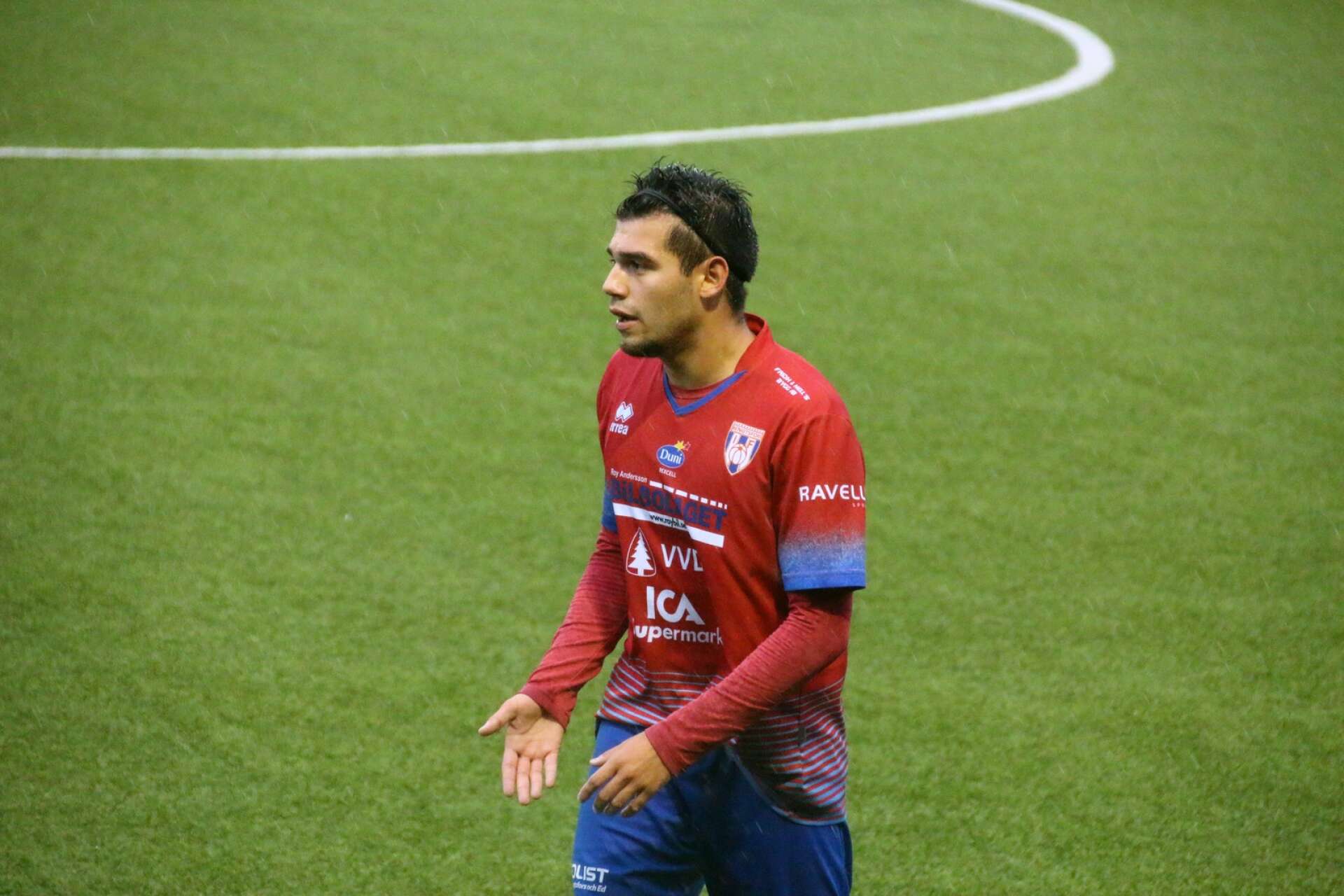 Dylan Diaz spelade i matchen och gjorde mål, trots att han inte stod med i startelvan.