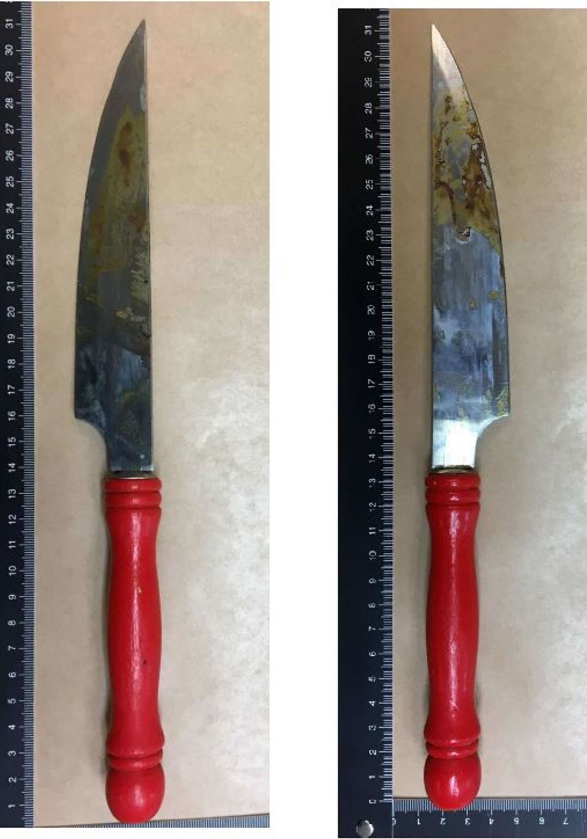 Kniven som användes vid mordet.