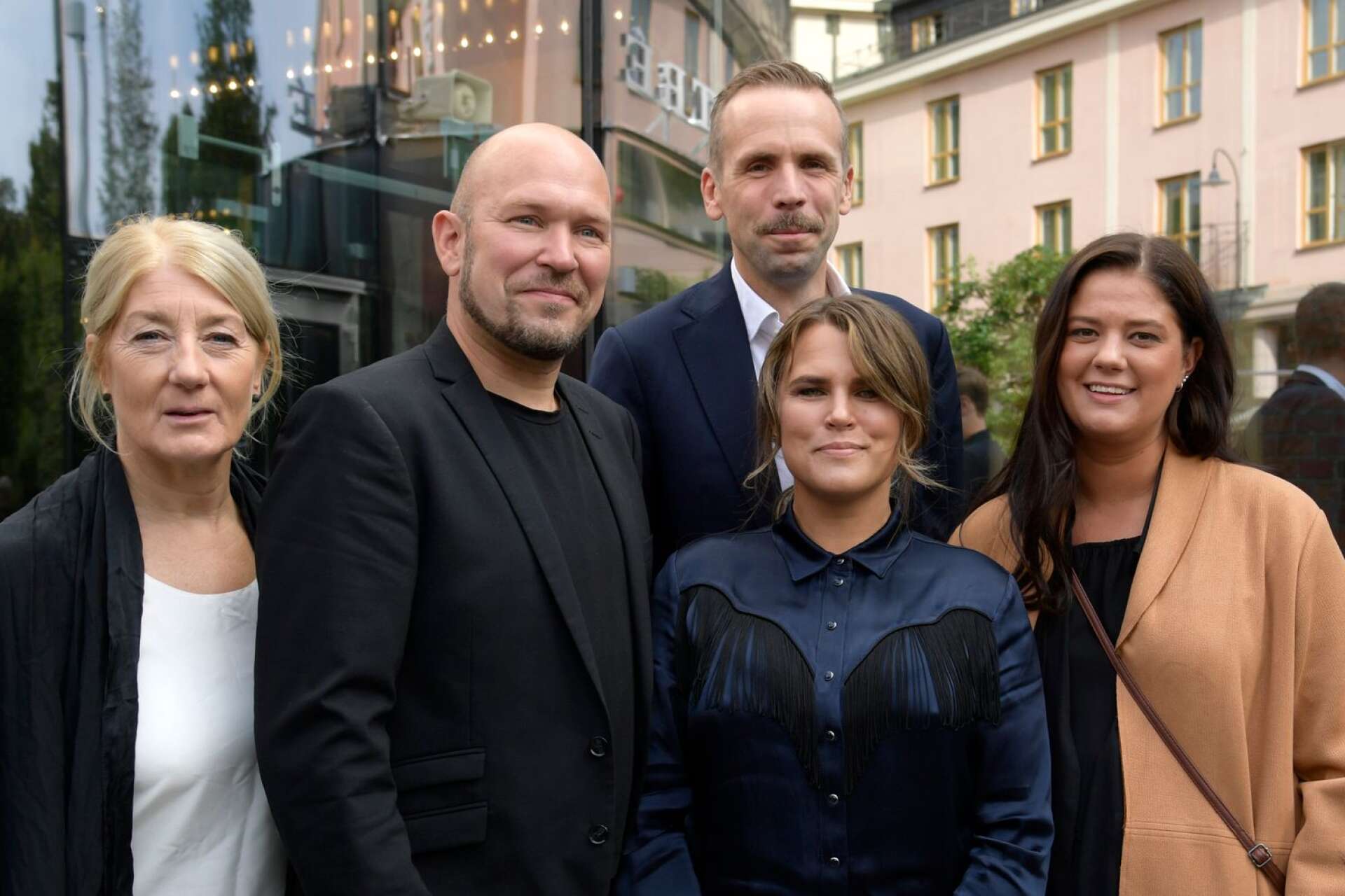 Några av de som medverkade i ”Ack Värmland”:Lotta Tejle, Björn Ling, Johan Östling, Mia Skäringer Lázár och Ida Hallquist.