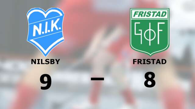 Nilsby IK vann mot Fristads GoIF