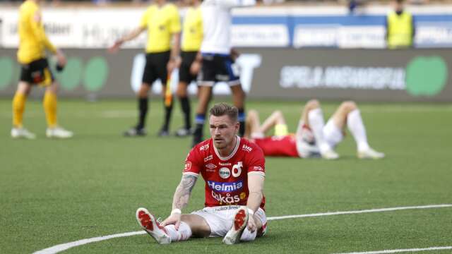 Rasmus Örqvist var chockad och saknade nästan ord efter förlusten i Uppsala.