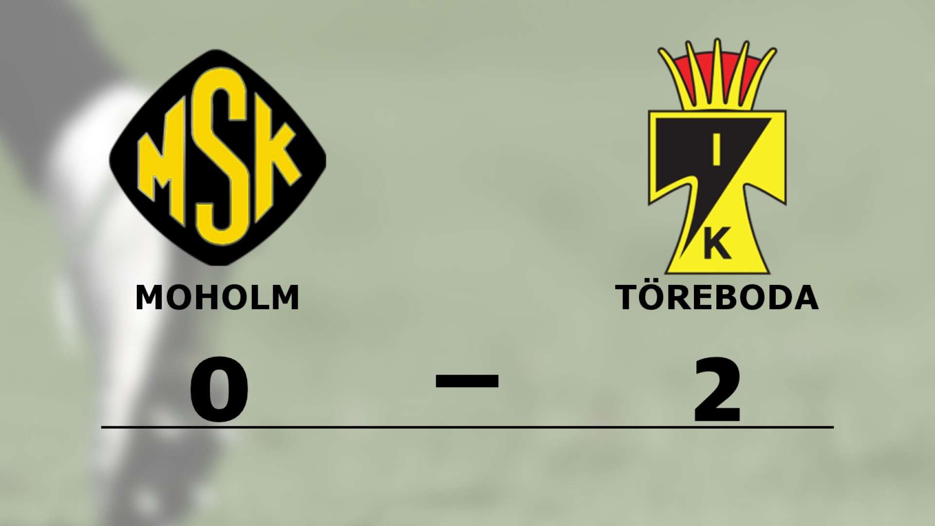 Moholm förlorade mot Töreboda
