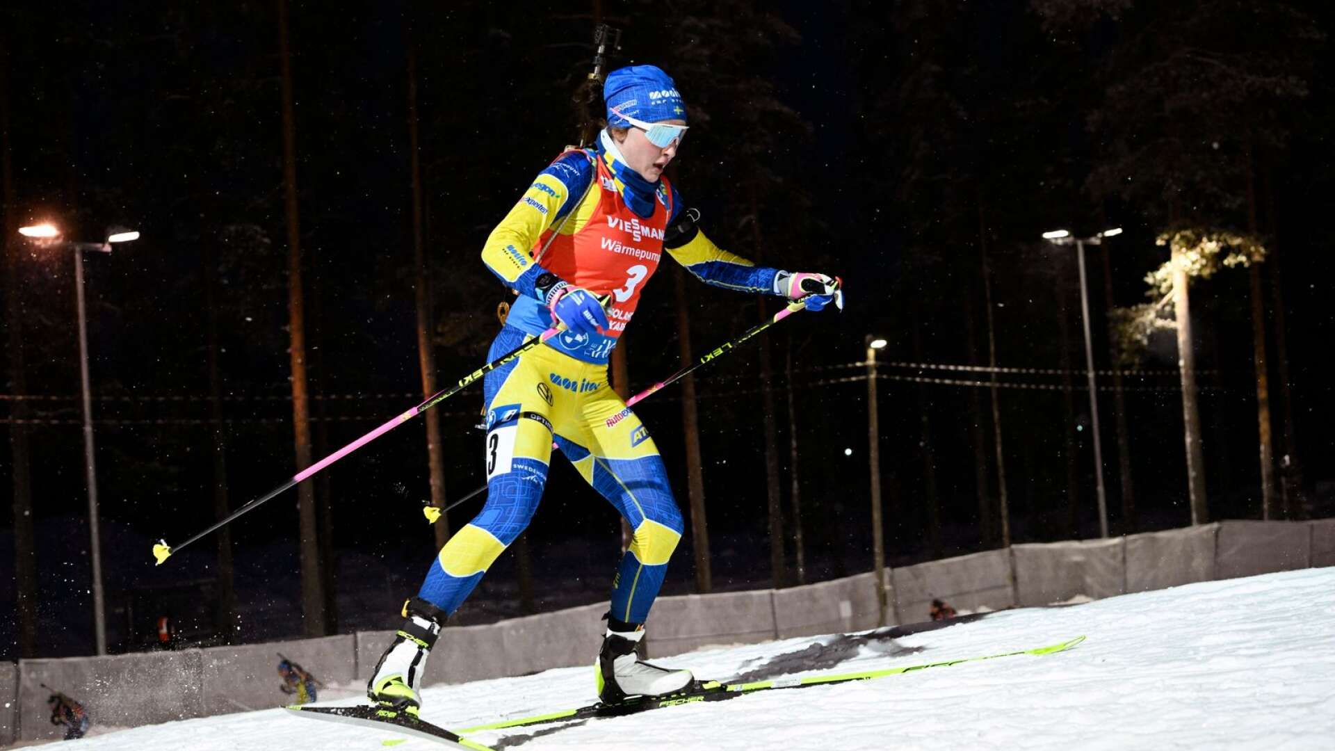 Linn Persson orkade inte följa upp sin fina insats i sprinten. 
