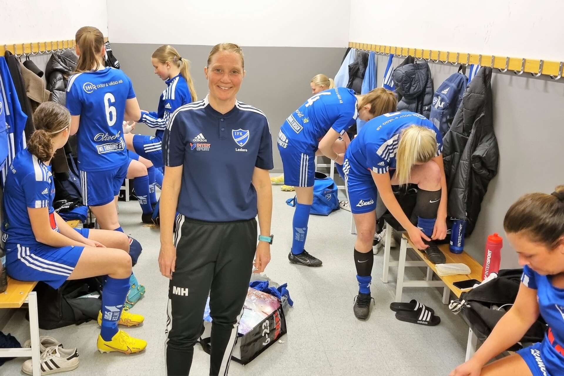 Maria Hedman är tränare för IFK Kristinehamns damer.