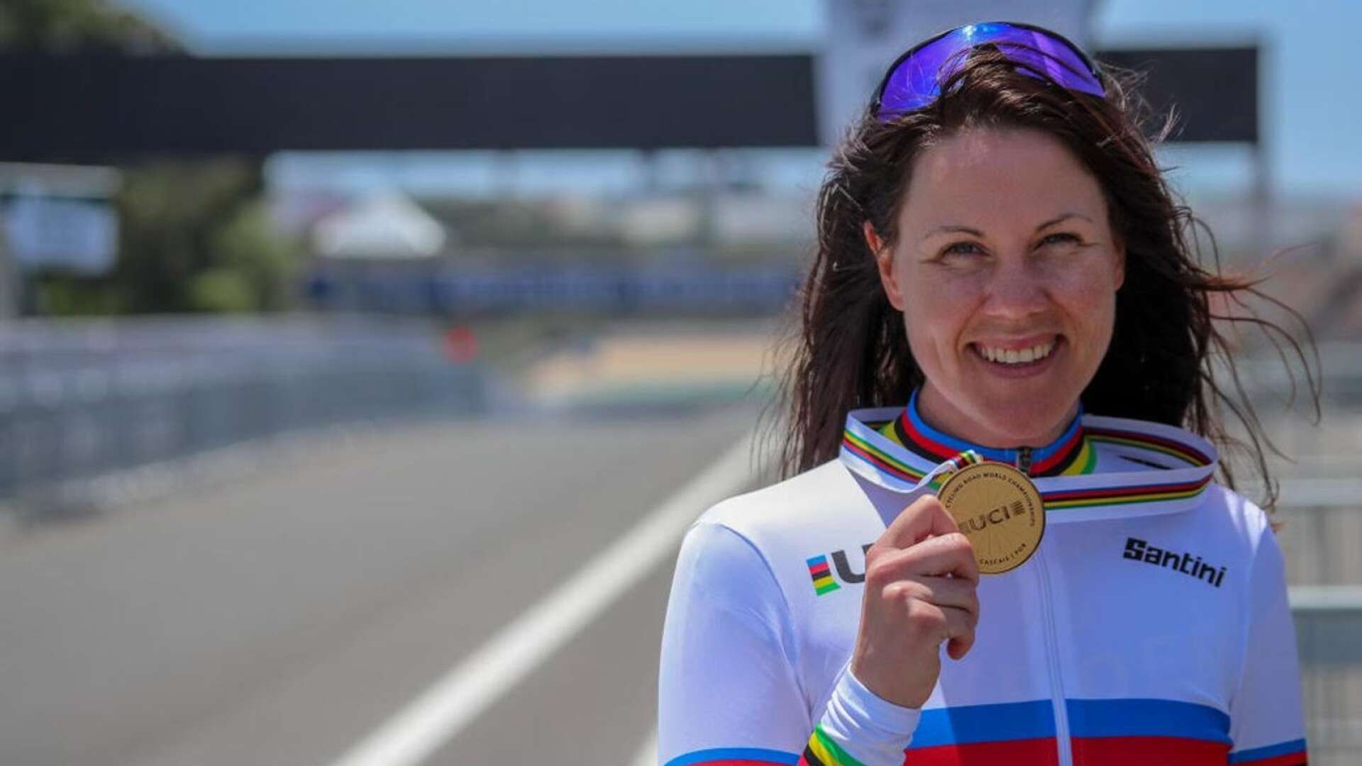 Anna Beck tog nytt VM-guld i paracykel.